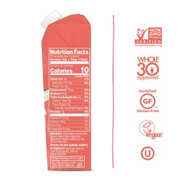 nutpods Cinnamon Swirl, Unsweetened Dairy-Free Liquid Coffee Creamer Made From Almonds and Coconuts (3-pack)