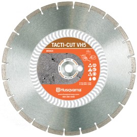 Husqvarna Construction Products 542774463 14 Inch by .118 by 1 Drive Pinhole 20mm B VH5 High Speed Diamond Blade