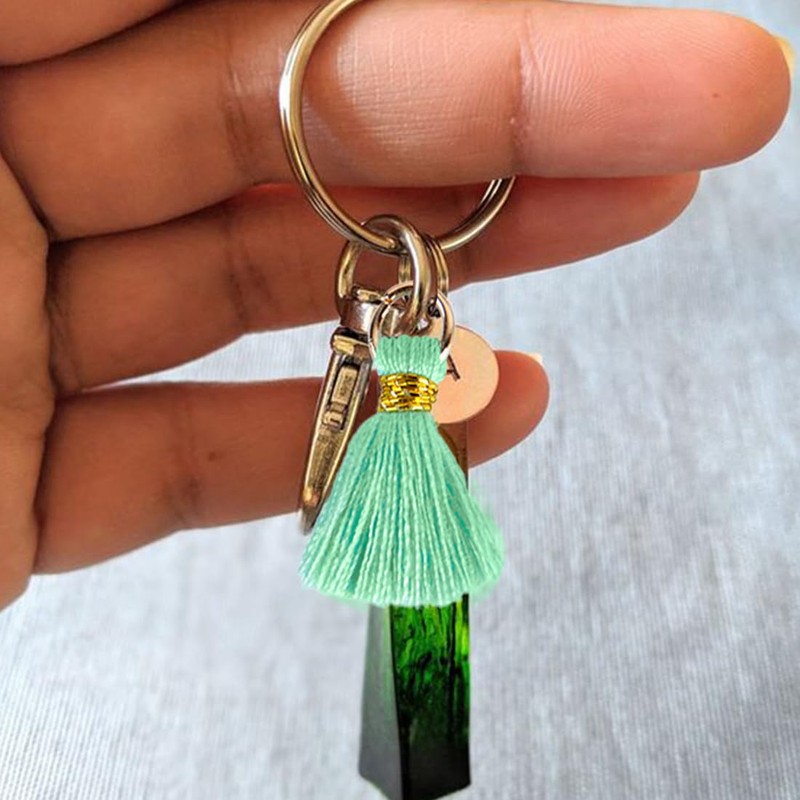 Handmade Cotton Tassel Pendant, 2 cm Mini Colourful Tassel Tassels