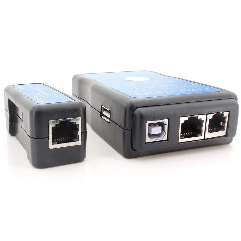 1aTTack.de USB LAN Multi Tester RJ11/ RJ12/ RJ45 USB Cat5