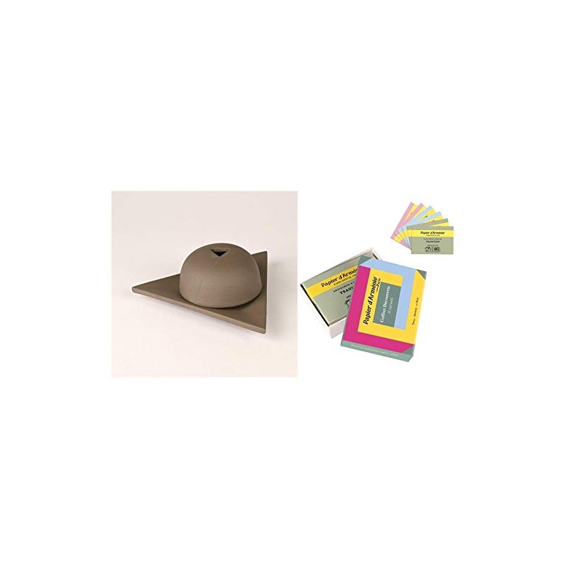 Army Paper Gift Set Armenian Star Burner Taupe 6 Notebooks