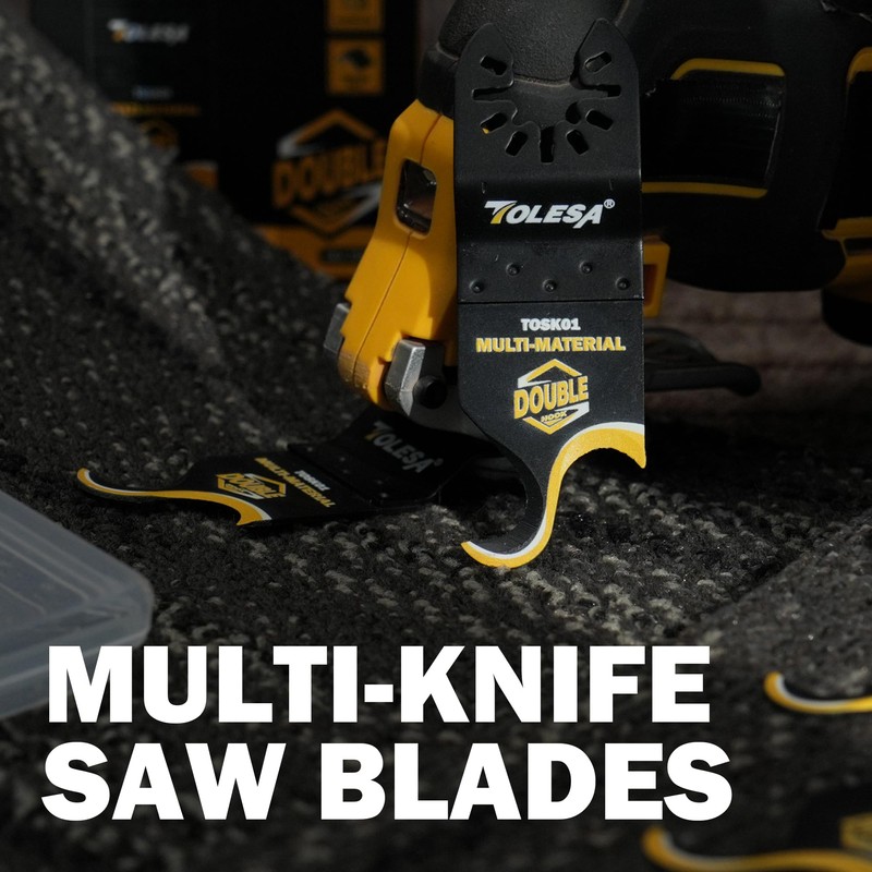 Oscillating Multi Tool Hook Knife Blade, 5 PCS Multitool Saw