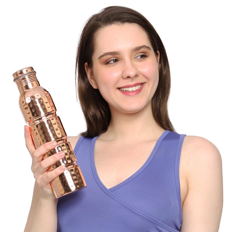 HealthGoodsAU - Pure Copper Joint-free Copper Water Bottle | Seamless
