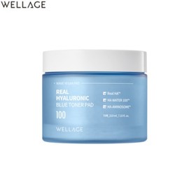 WELLAGE Real Hyaluronic Blue Toner Pad 70ea/210ml