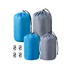 Oumino Dry Bag, Waterproof Bag (1.5L x 2 + 3L