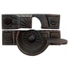Victorian Window Sash Lock with Bronze Finish