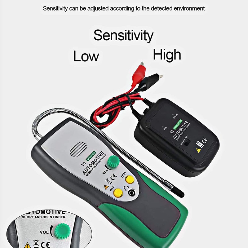 Automotive Short and Open Finder Circuit Tester, Angchun DC 6-24V