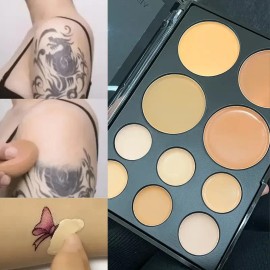 Paleta Base Reparadora De 10 Colores, Corrector De Ojos, Cr