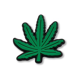 STONER - Charms For Crocs/Shoes - PVC - Smoker - Leaf - Green - Ganja - Herbal