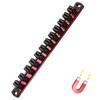 WORKPRO Magnetic Screwdriver Organizer and Wrench Organizer, Aluminum Rail Magnetic