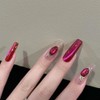 12ml Dark Pink Cat Eye Magnetic Gel Polish,0.41 fl oz