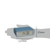 TFA Dostmann Twist 60.2560.06 Digital Radio Alarm Clock Adjustable Time