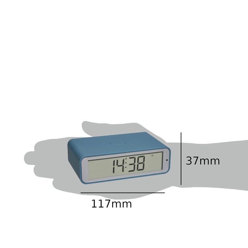TFA Dostmann Twist 60.2560.06 Digital Radio Alarm Clock Adjustable Time