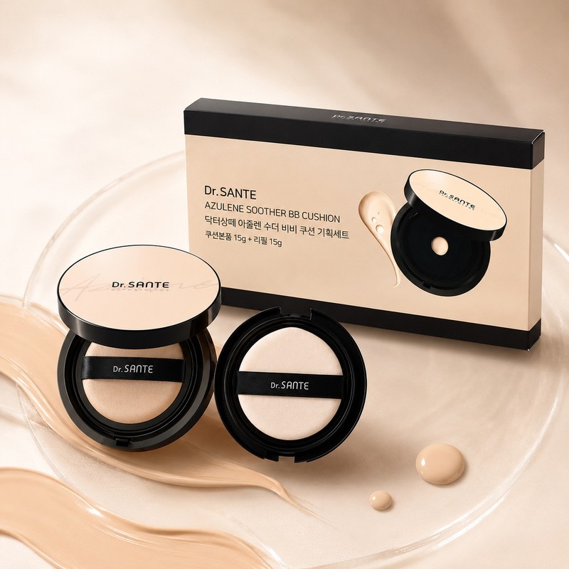 Sante [Set] Dr. Sante Cushion Azulene Soother BB Cushion Original