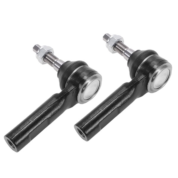 X AUTOHAUX 2pcs Front Outer Tie Rod Ends Kit Suspension