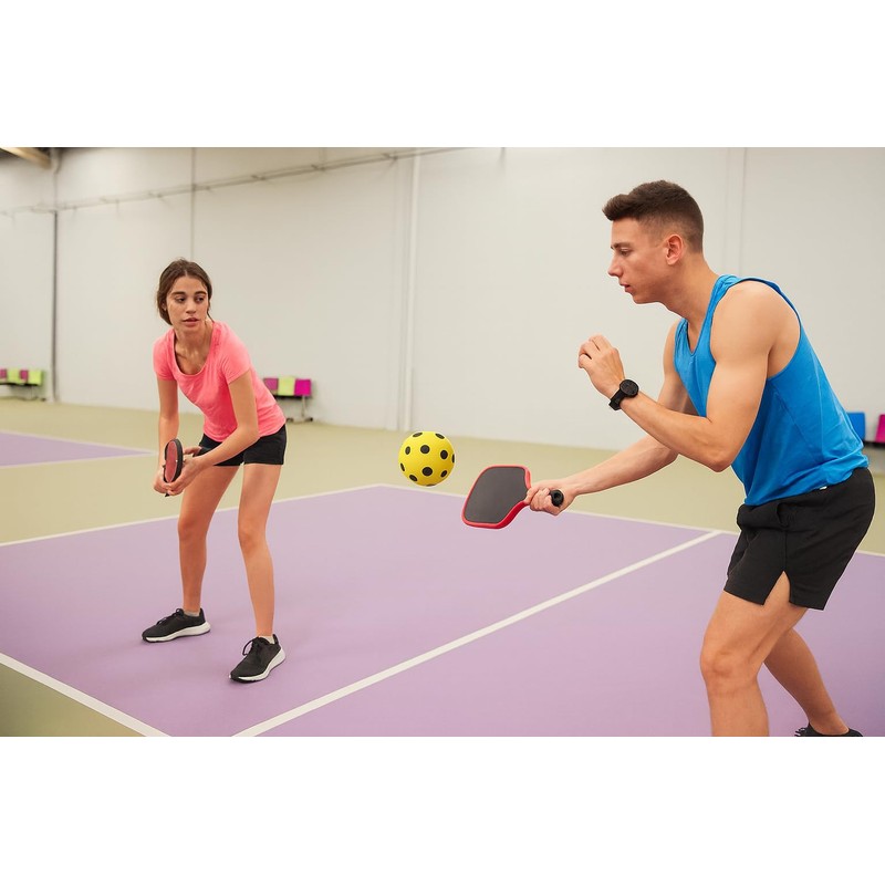Acex Pro Sport Quiet Foam Pickleball Practice Balls (Pack of