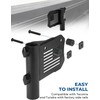JOYTUTUS Truck Bed Flag Pole Mount Compatible with Tacoma &