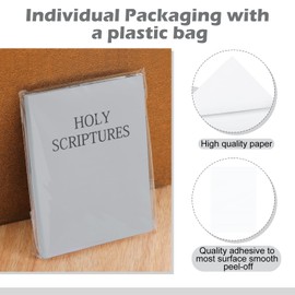 Motiskyy 48 Pcs Jehovah Accessories Jehovah Bible Sticky Notes Witness Gifts Christian Notepads Org Supplies(Classic English)