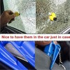 5 Pcs Car Escape Rescue Tool Keychain Glass Breaker Seatbelt