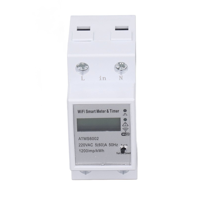 WiFi Smart Meter Power Electricity Energy Monitor Switch Single Phase