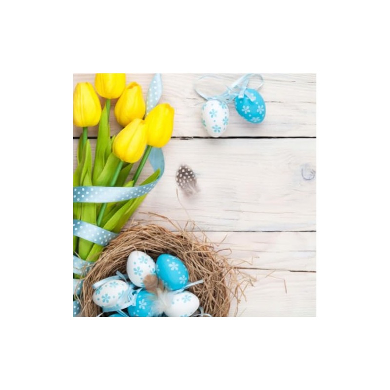 VEPATIM 80 Easter Napkins 3-Ply 33 x 33 cm Easter