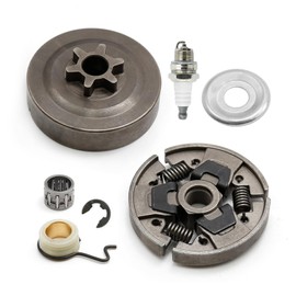 Ollanoos 1123 640 2003 3/8" Spur Sprocket Clutch Cover Kit Replacement for Stihl MS170 MS180 021 023 025 MS210 MS230 MS250 Chainsaw, Replaces 1123 640 2073, 1123 160 2001, 1123 640 7102