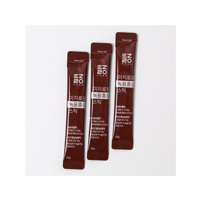 동서웰빙 이지로운 녹용홍삼 스틱 10g 60포 (선물형) Dongseo Wellbeing Easy