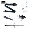 Retractable Golf Cart Seat Belt Bracket Kit for EZGO, Club