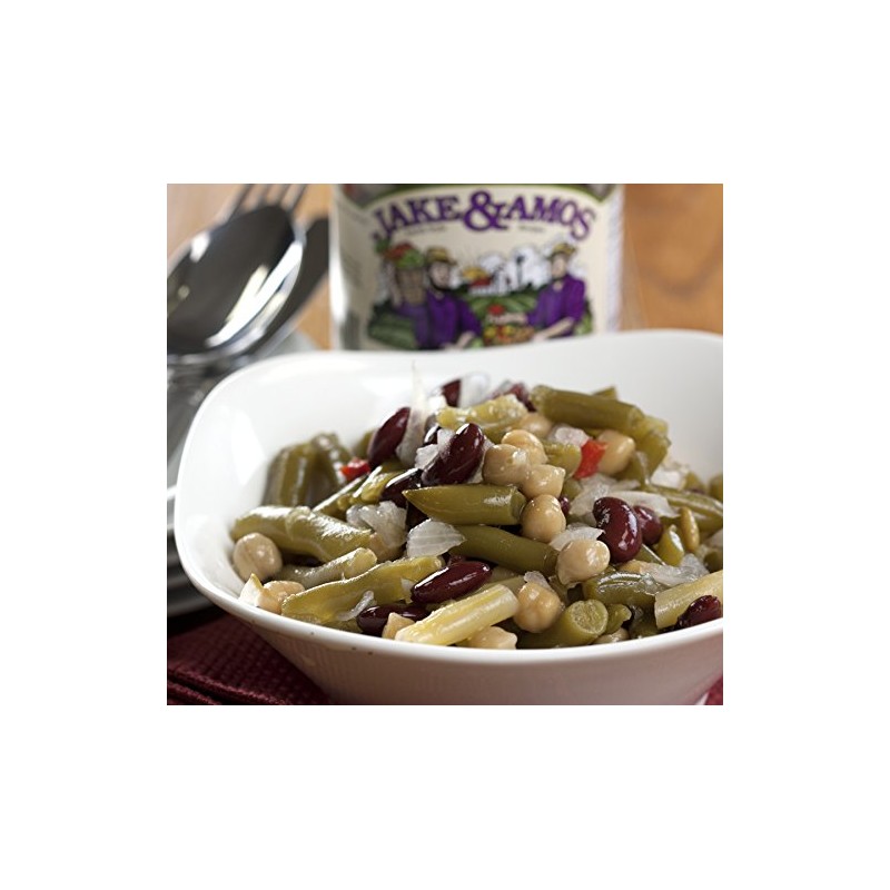 Jake & Amos Four Bean Salad 34 Oz. (2 Jars)