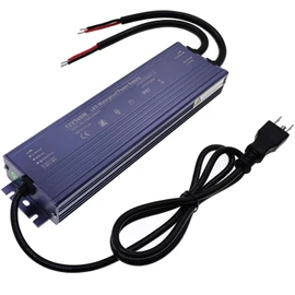 12V LED Power Supply 500W Low Voltage Transformer Adapter,AC100-130V to DC12V 41.7A 500 Watts LED Driver Waterproof IP67 for Indoor and Outdoor LED Lights Use