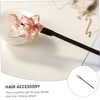FOMIYES 2pcs Hairpin Chinese Hair Chopsticks Flower Hair Stick Hanfu