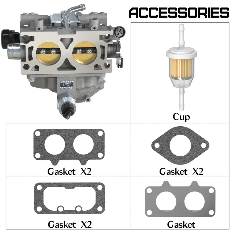 1PZ CB5-KU6 Carburetor Carb Replacement for Honda GX630 GX630R GX630RH