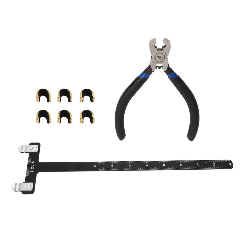 Bow String Nocking Points Pliers Set T Ruler Nocking Buckle