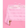xo, Fetti Romantic Party Romantic Pink Tablecloth | 9' x
