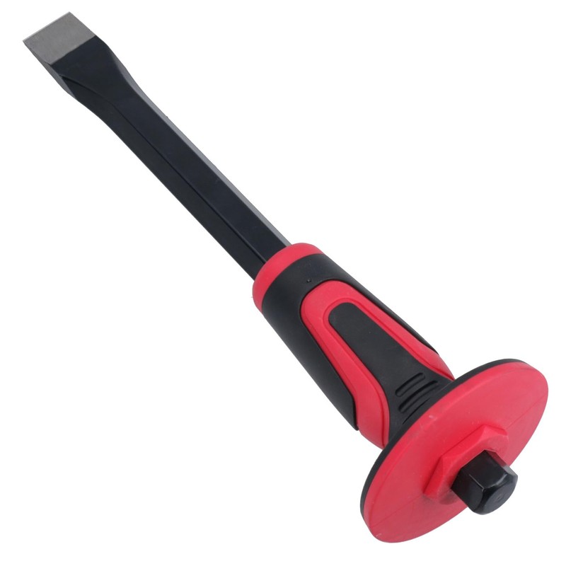 Soft Grip Guarded Handled Cold Chisel 300mm x 25mm for