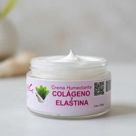 Crema Humectante Antiedad Con Colágeno Y Elastina 100ml Todo Tipo De Piel Día/noche