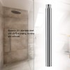 Shower Extension Tube, 8inch Round 201 Stainless Steel Bathroom Accessory