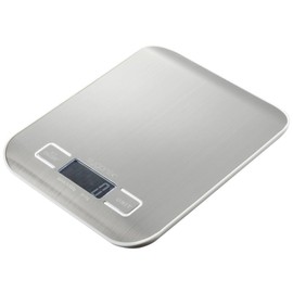 Sygonix Digital Kitchen Scales Weighing Range (Max) = 5 kg Silver/Stainless Steel