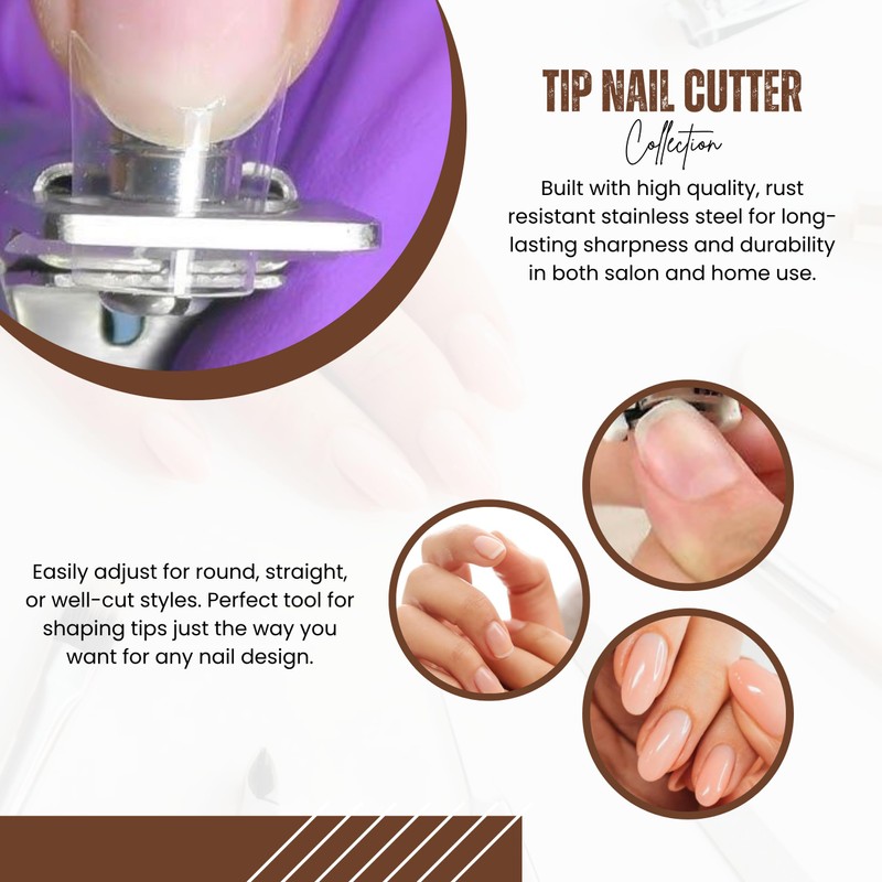 ASM Professional Nail Tip Cutter Cuticle Nail Extensions - Heavy