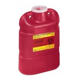 ZAMA Sharps Needle Collection Container, 8.2 qt, Large, Red, #305490 EACH (12 Each/Case) / 8 / 16.11