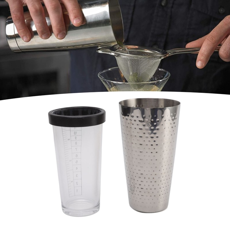Cocktail Shaker Boston Tins Cocktail Shaker Set Stainless Steel Mirror