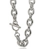 [silver KYASYA] Thick Stainless Steel Chain Necklace, Men's, Women's, Mantel