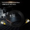1pc 64MPa Hydraulic Pressure Test Hose 5.0M/16.4FT M16-M16 Female Liquid