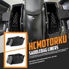 HCmotorku Drop-in Saddlebag Carpet Liners Fit For Indian Roadmaster Limited