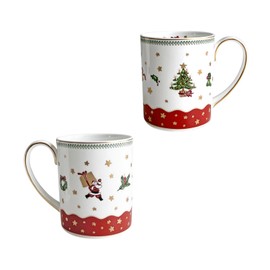 Twig New York Christmas Mynoel Mug 2P Set / 트위그뉴욕 크리스마스 마이노엘 머그2p 세트