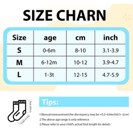 5 Pairs Baby Girls Socks - Lace Ruffle Toddler Sock with Eyelet Design (5 Colors) - Soft Cotton Non-Slip Grip Socks for Newborn, Infant & Toddler - Cute Dress Sock for Girls 6-12M