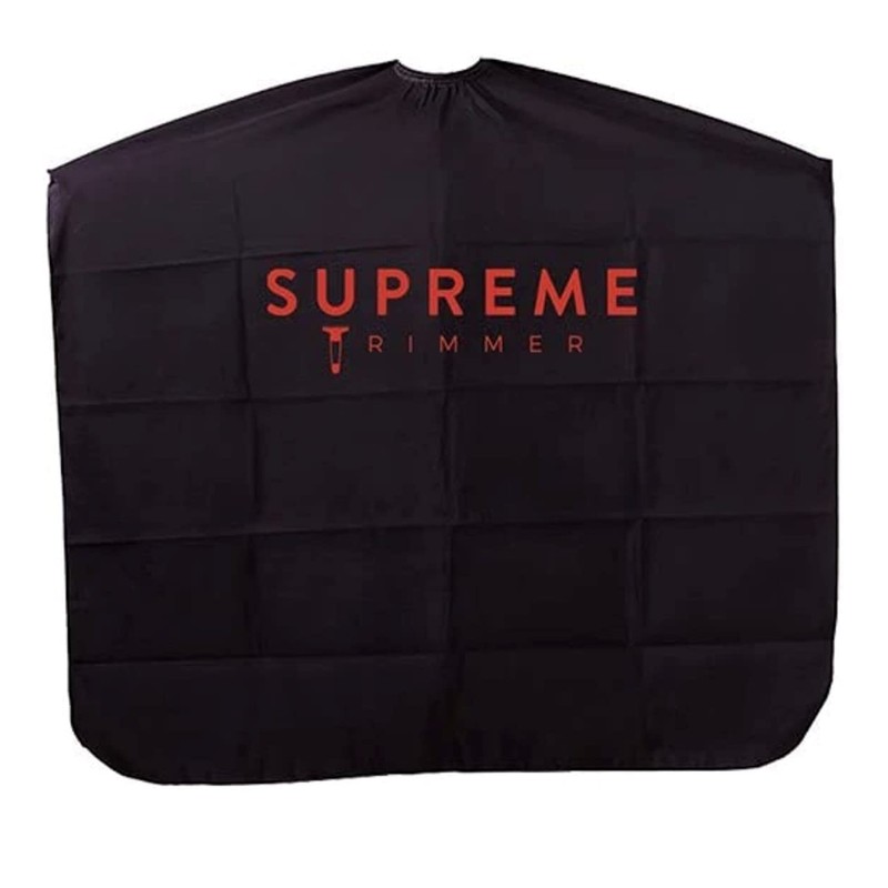Supreme Trimmer Red Logo Barber Cape & STO710 Clipper Blade