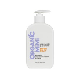 Organic Mimi Body Lotion – Smoothing, Nourishing – with Avocado Oil, Fig Extract & Bisabolol – Vegan & Organic Skincare – Super Fruit – 300 ml