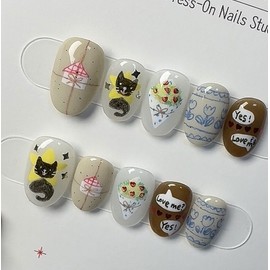 [Ar] Haru handmade nail tip drawing nail art specialist / [아르] 하루 수제네일팁 드로잉네일아트 전문