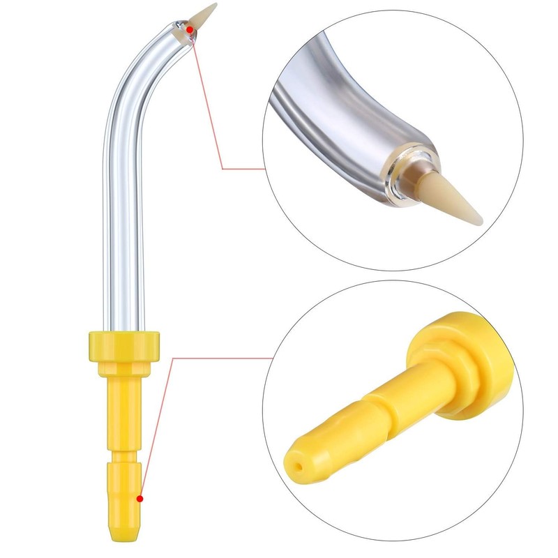 VWONST Periodontal Replacement Dental Water Jet Tips Compatible with Waterpik